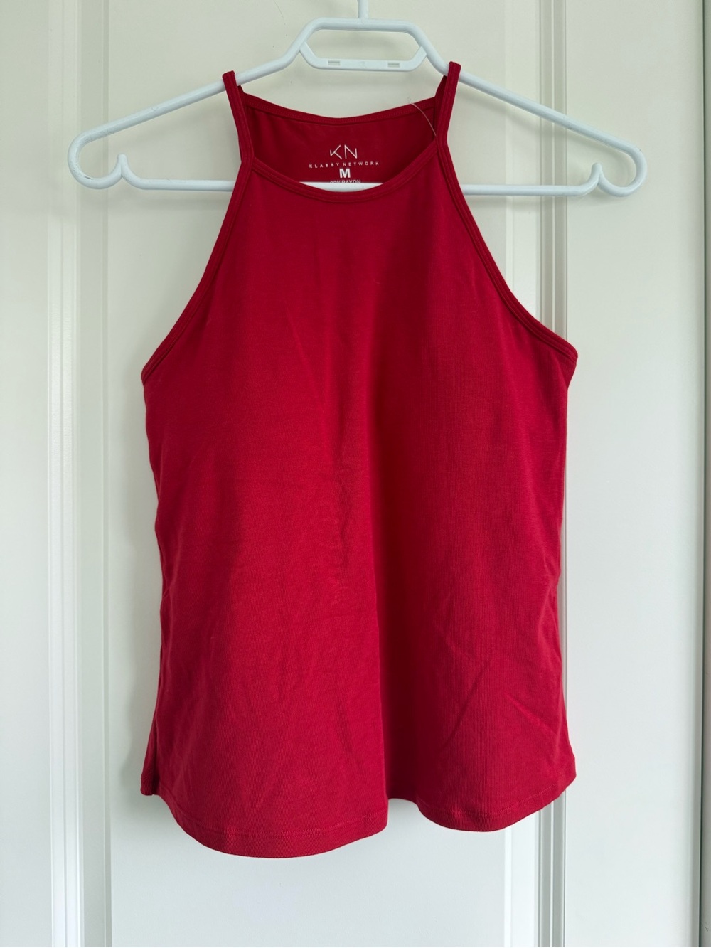 Klassy Network Red High-Neck Tank Top